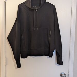 Old Navy Black Halfzip Top